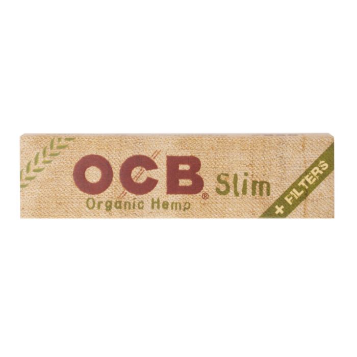 OCB Slim Organic Hemp + Tips